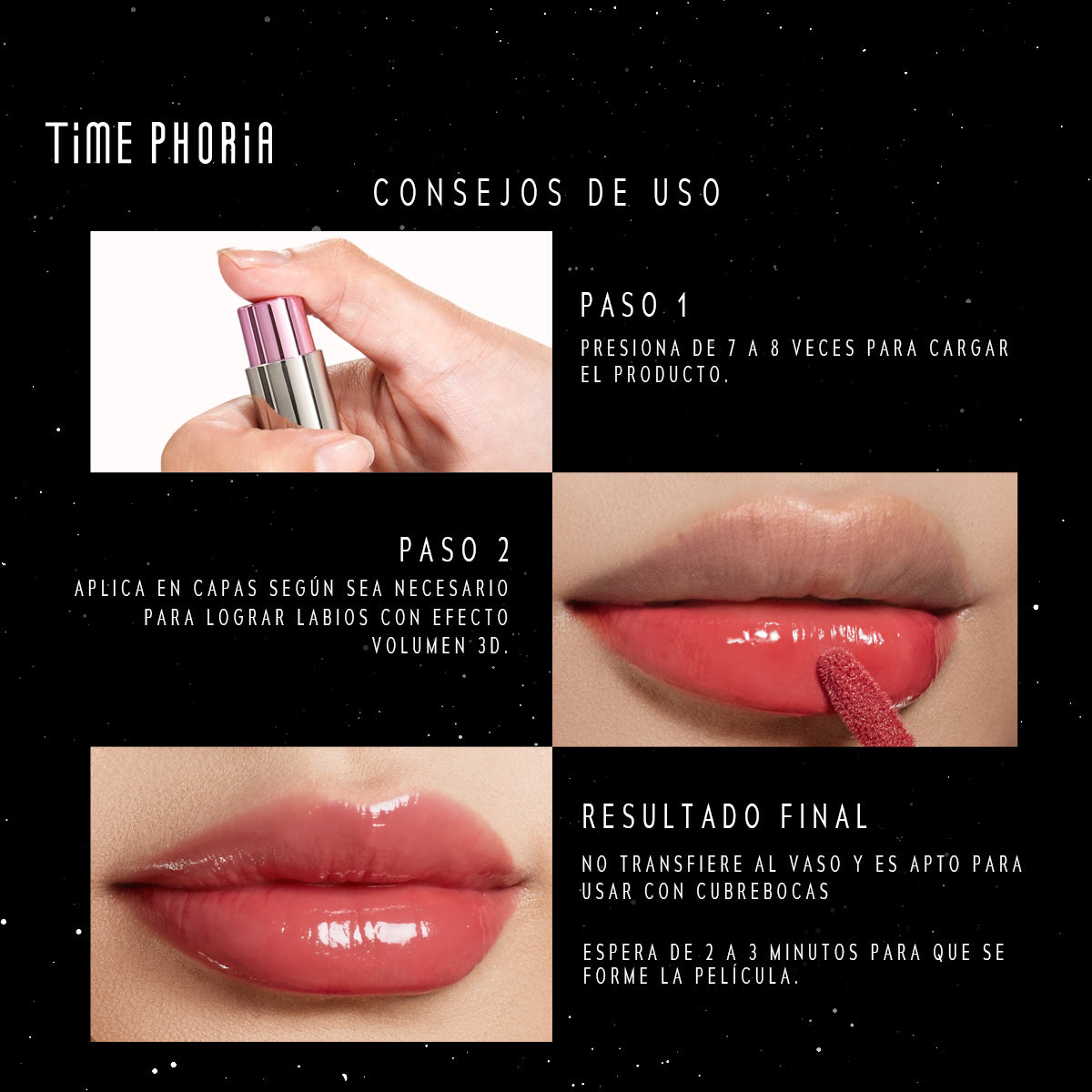 Gloss Labial Ultra Brillante a Prueba de Transferencia
