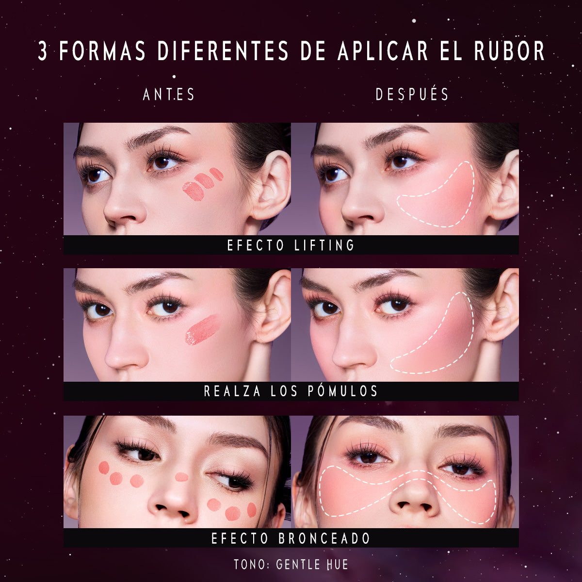 PANDORA Rubor Líquido para Mejillas